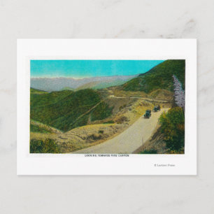 Carte Postale En direction de Piru CanyonRidge Route, CA