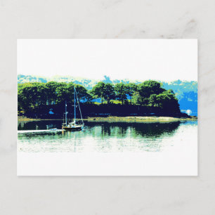 carte postale en direction du sud