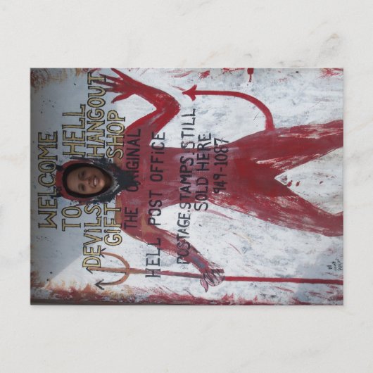 Carte postale en enfer (Devant)