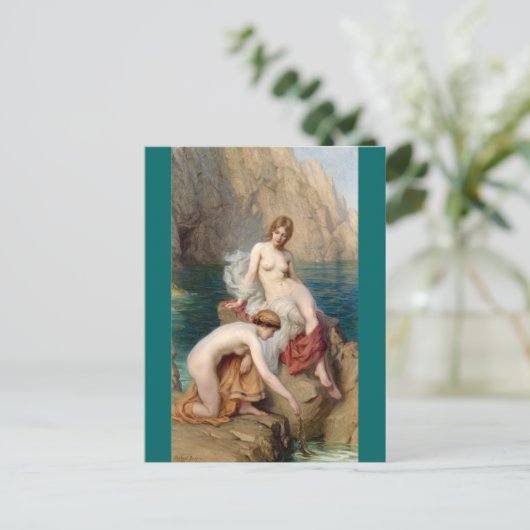 Carte Postale En Eté - Draper (Debout devant)