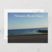 Carte Postale En Face De Newport, Rhode Island (Devant / Derrière)