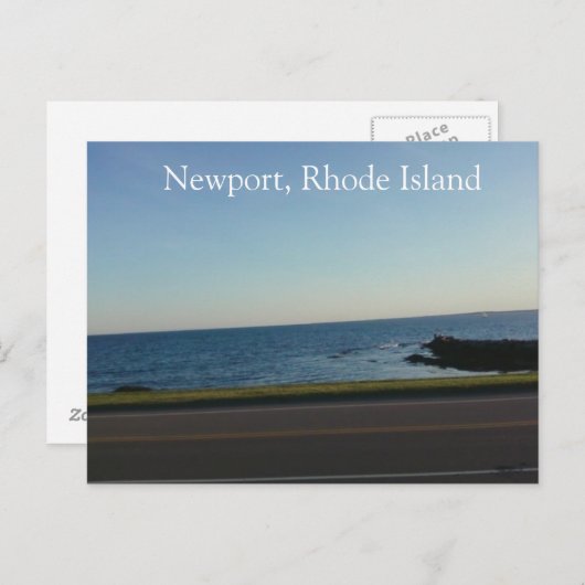 Carte Postale En Face De Newport, Rhode Island (Devant / Derrière)