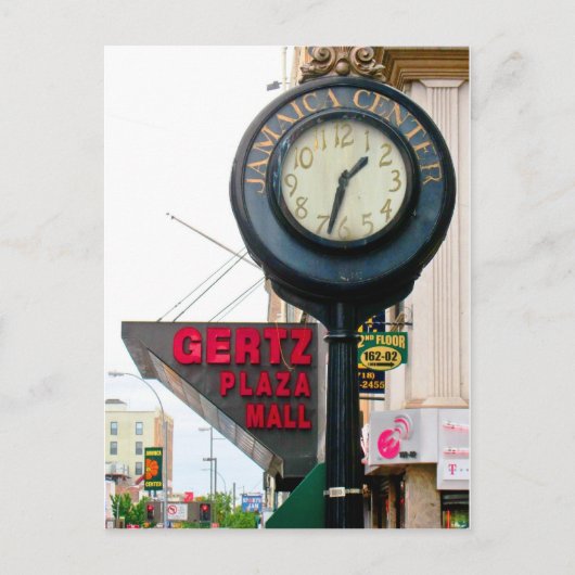 Carte postale en fer forgé Jamaica Centre (Devant)