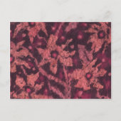 Carte postale en feutre de fleurs orange (Devant)