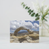 carte postale en grès blanc (Debout devant)