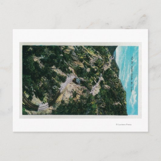 Carte Postale En haut de la catégorie alpine, Mt. LoweMt. Lowe, (Devant)