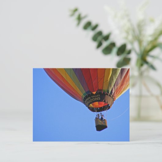 Carte Postale "En haut, en haut et en loin" (Debout devant)