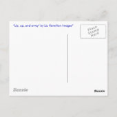 Carte Postale "En haut, en haut et en loin" (Dos)