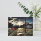 Carte Postale En la estación (Debout devant)