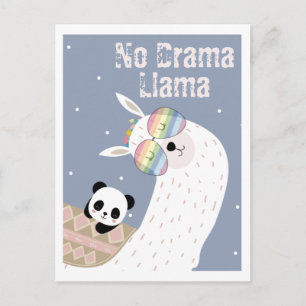 Carte postale en lama