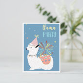 Carte postale en lama (Debout devant)