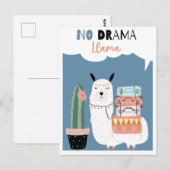 Carte postale en lama (Devant / Derrière)