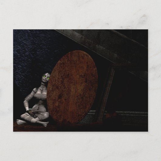 Carte Postale En lambeaux et abandonné (Devant)