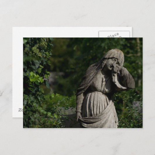 Carte Postale en larmes (Devant / Derrière)