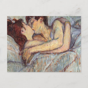 Carte Postale En Lit - Le Baiser D'Henri De Toulouse