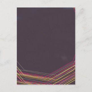 Carte Postale en noir 0900 art abstrait