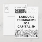 Carte Postale En octobre 1972 standard socialiste (Devant / Derrière)