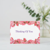 Carte Postale En pensant à vous (Debout devant)