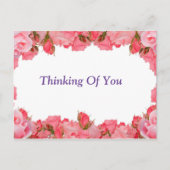 Carte Postale En pensant à vous (Devant)