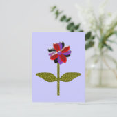 Carte postale en plastique brillant (Debout devant)