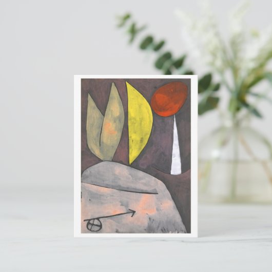 Carte Postale En position par Paul Klee (Debout devant)