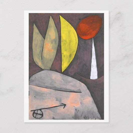 Carte Postale En position par Paul Klee (Devant)