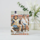 Carte Postale En première étape 2002 (Debout devant)