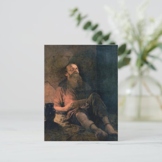 Carte Postale En prison (Debout devant)