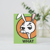 CARTE POSTALE EN RABBIT STYLE CARTOON FUNNY (Debout devant)