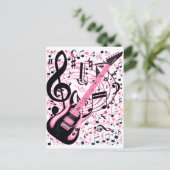 Carte Postale En rose, roche et rouleau_ (Debout devant)