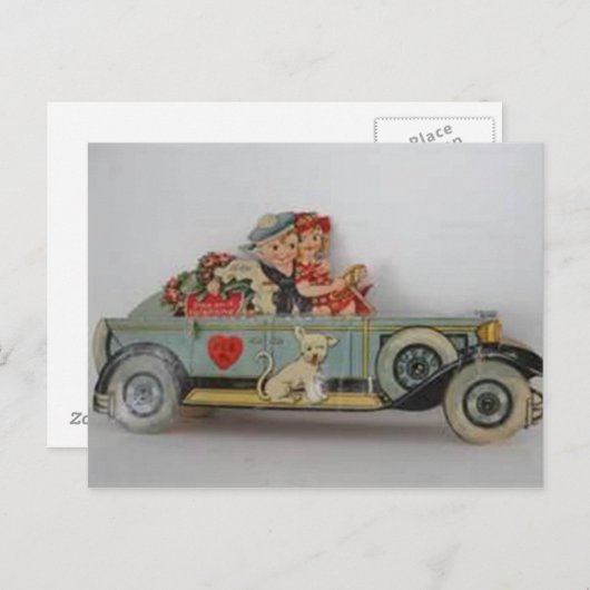 Carte Postale En route (Devant / Derrière)