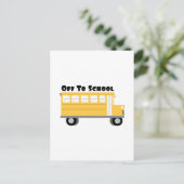 Carte Postale En route pour l'école (Debout devant)