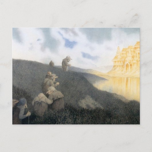 Carte Postale En route pour Troll Castle (Devant)