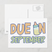 Carte Postale En Septembre (Devant / Derrière)