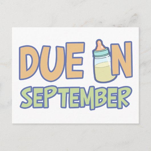 Carte Postale En Septembre (Devant)