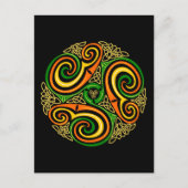 carte postale en spirales célestes (Devant)