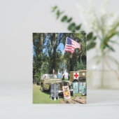 CARTE POSTALE EN TEMPS DE GUERRE (Debout devant)