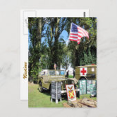 CARTE POSTALE EN TEMPS DE GUERRE (Devant / Derrière)