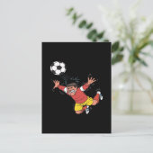 Carte Postale En-tête (Debout devant)