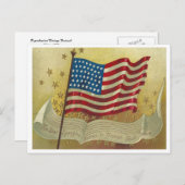 Carte Postale En Triomphe Vague (Devant / Derrière)