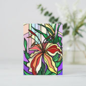 Carte postale en verre (Debout devant)