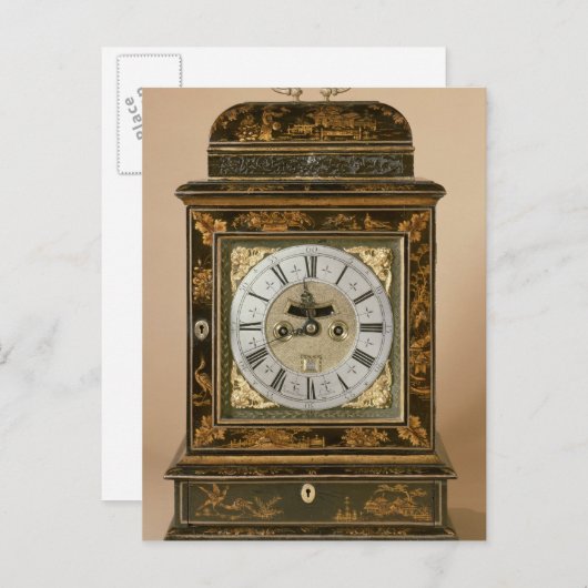 Carte Postale Encadrez l'horloge, mouvement par James Boyce, (Devant / Derrière)