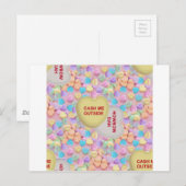 Carte Postale encaisse-moi dehors (Devant / Derrière)