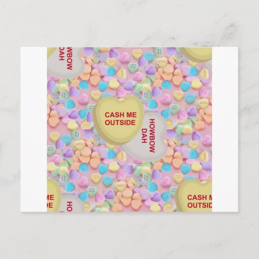 Carte Postale encaisse-moi dehors (Devant)