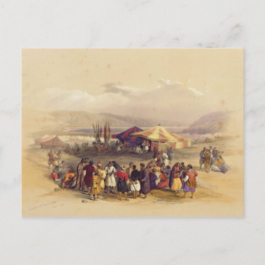 Carte Postale Encampement des pèlerins à Jéricho' Volume II (Devant)