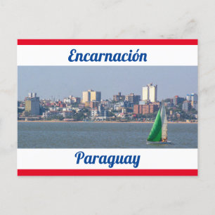 Carte postale Encarnación, Paraguay