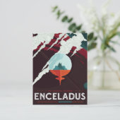 Carte Postale Encelade | Visions de l'avenir de la NASA (Debout devant)