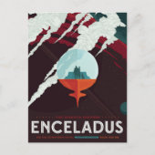 Carte Postale Encelade | Visions de l'avenir de la NASA (Devant)