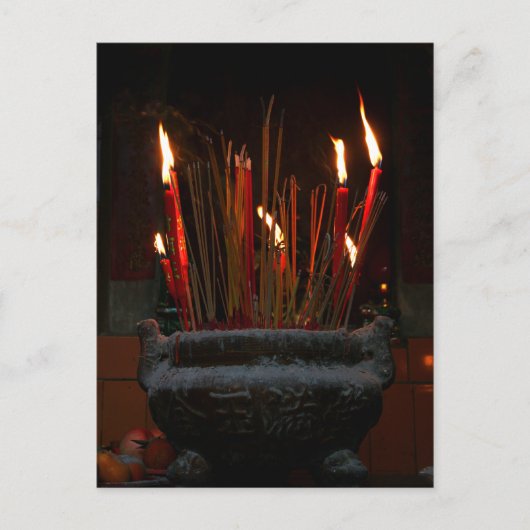 Carte postale - Encens (Devant)