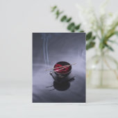 Carte Postale Encens brûlant sur la cuvette de pétales (Debout devant)